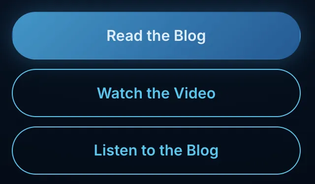 Blog preview card showing Read the Blog, Watch the Video, and Listen to the Blog buttons