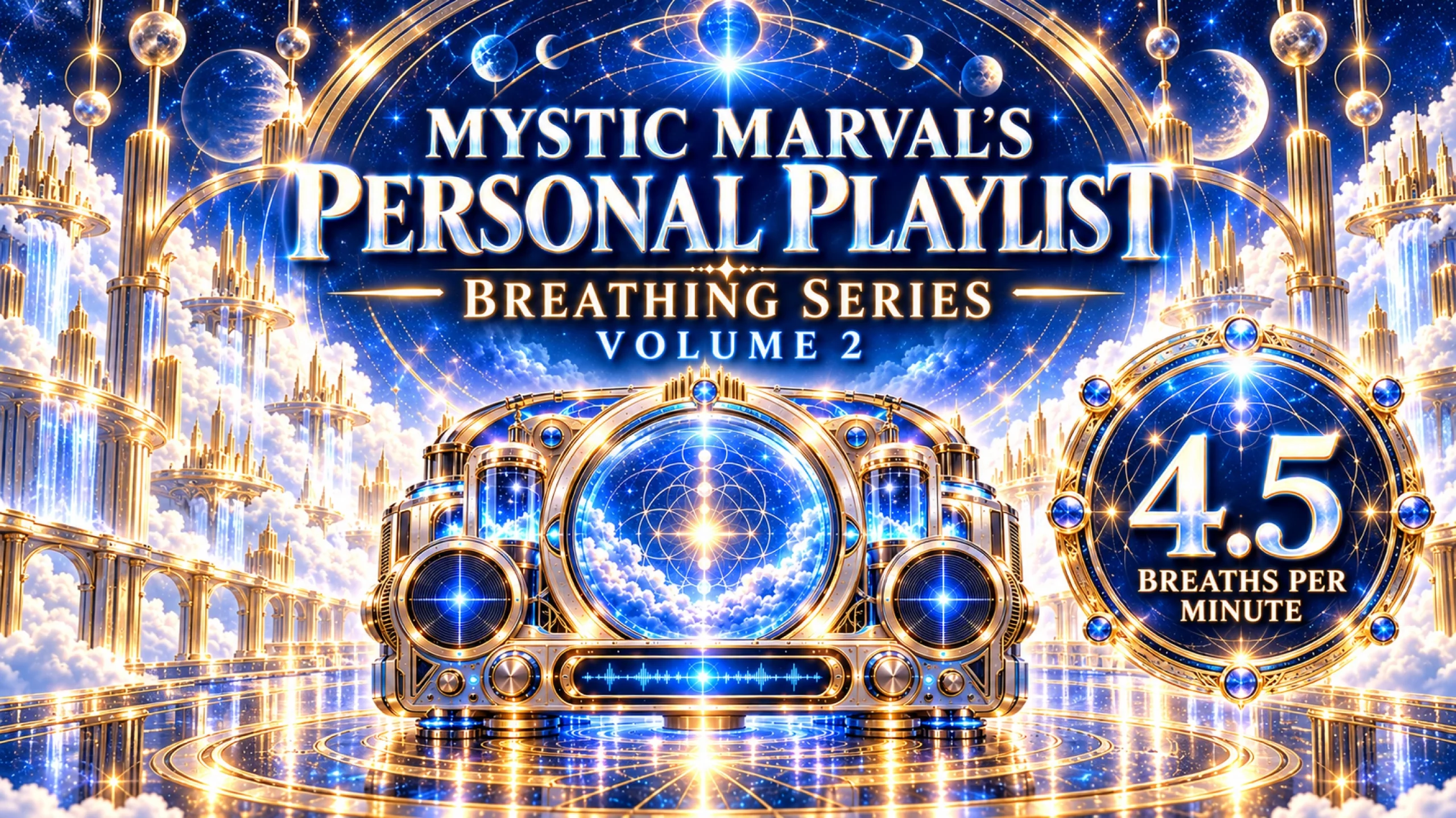 4.5 Breaths Per Minute | Vol 2, Mystic Marval's Personal Playlist | Breathing Series artwork