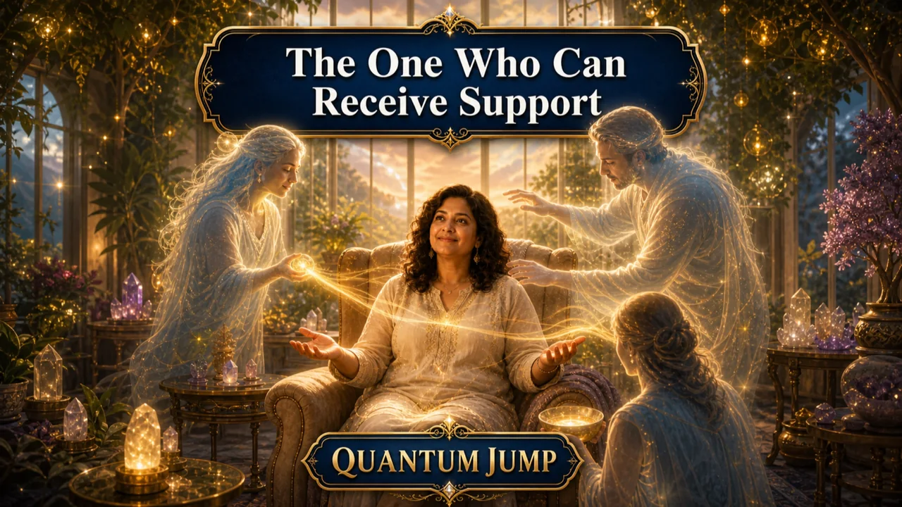 The One Who Can Receive Support artwork