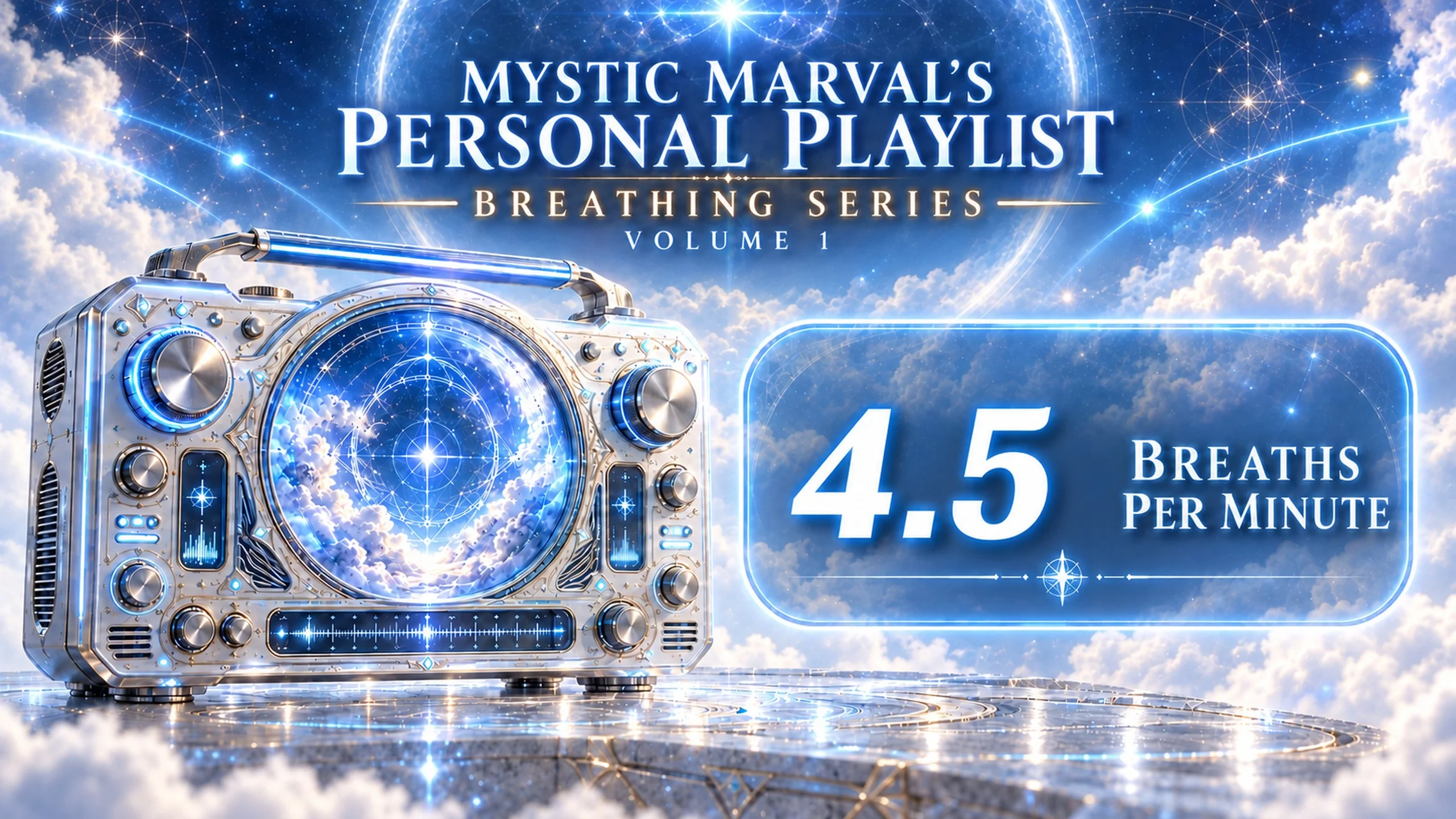 4.5 Breaths Per Minute | Vol 1, Mystic Marval's Personal Playlist | Breathing Series artwork
