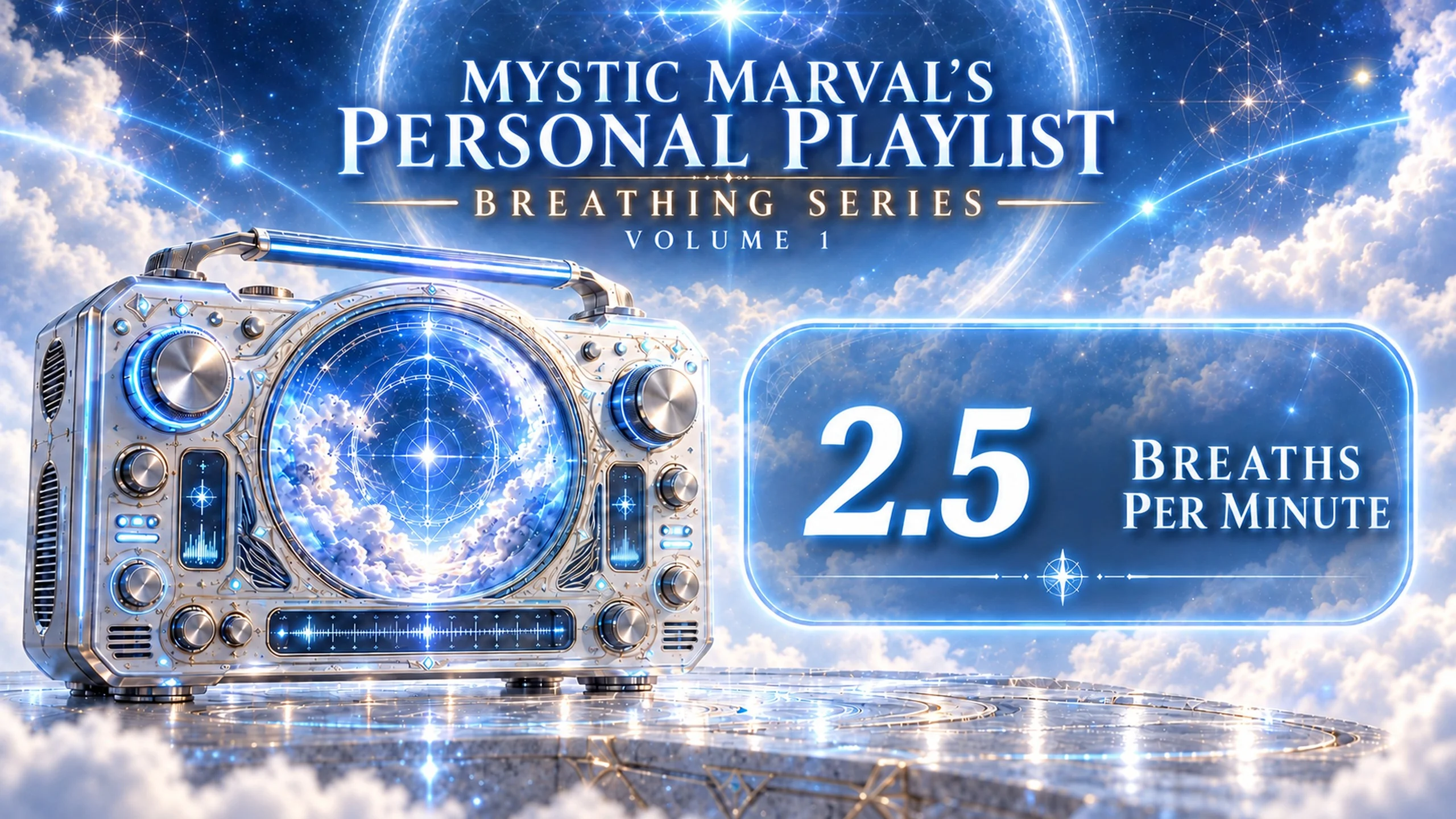 2.5 Breaths Per Minute | Vol 1, Mystic Marval's Personal Playlist | Breathing Series artwork