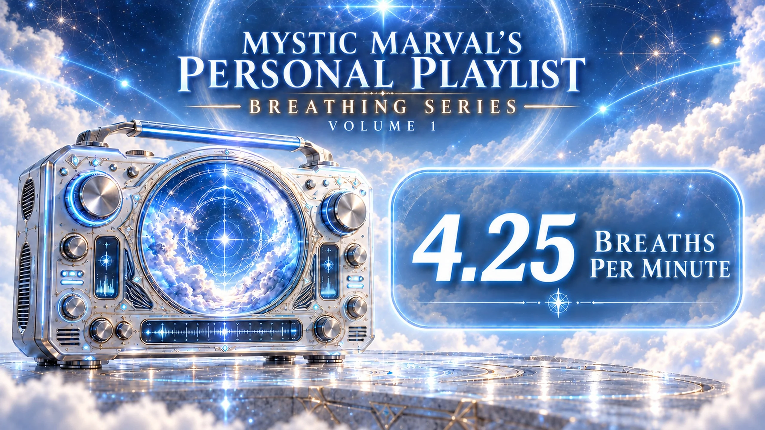 4.25 Breaths Per Minute | Vol 1, Mystic Marval's Personal Playlist | Breathing Series artwork