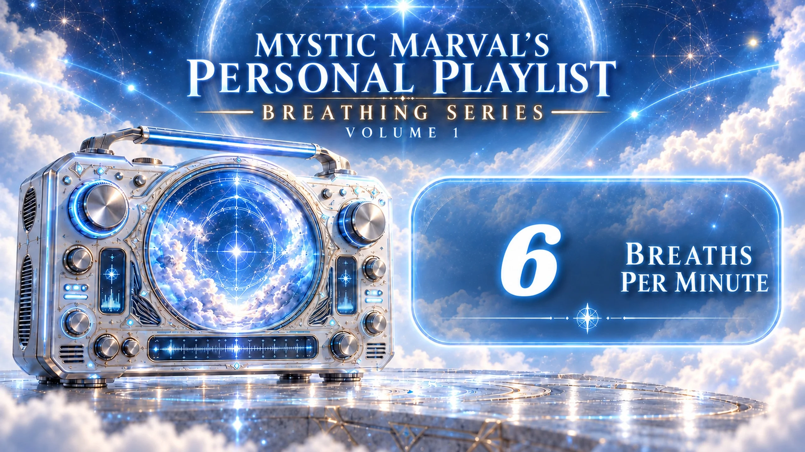 6 Breaths Per Minute | Vol 1, Mystic Marval's Personal Playlist | Breathing Series artwork