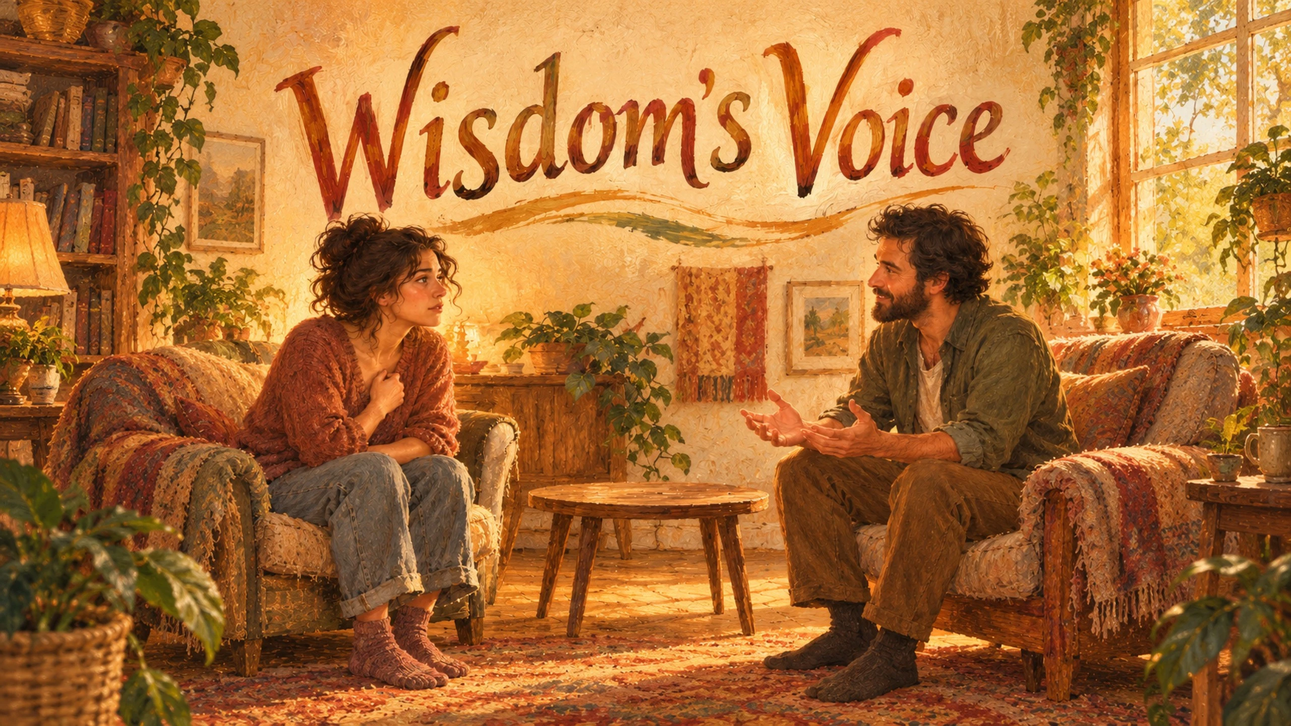 Wisdom's Voice · Vertical version artwork