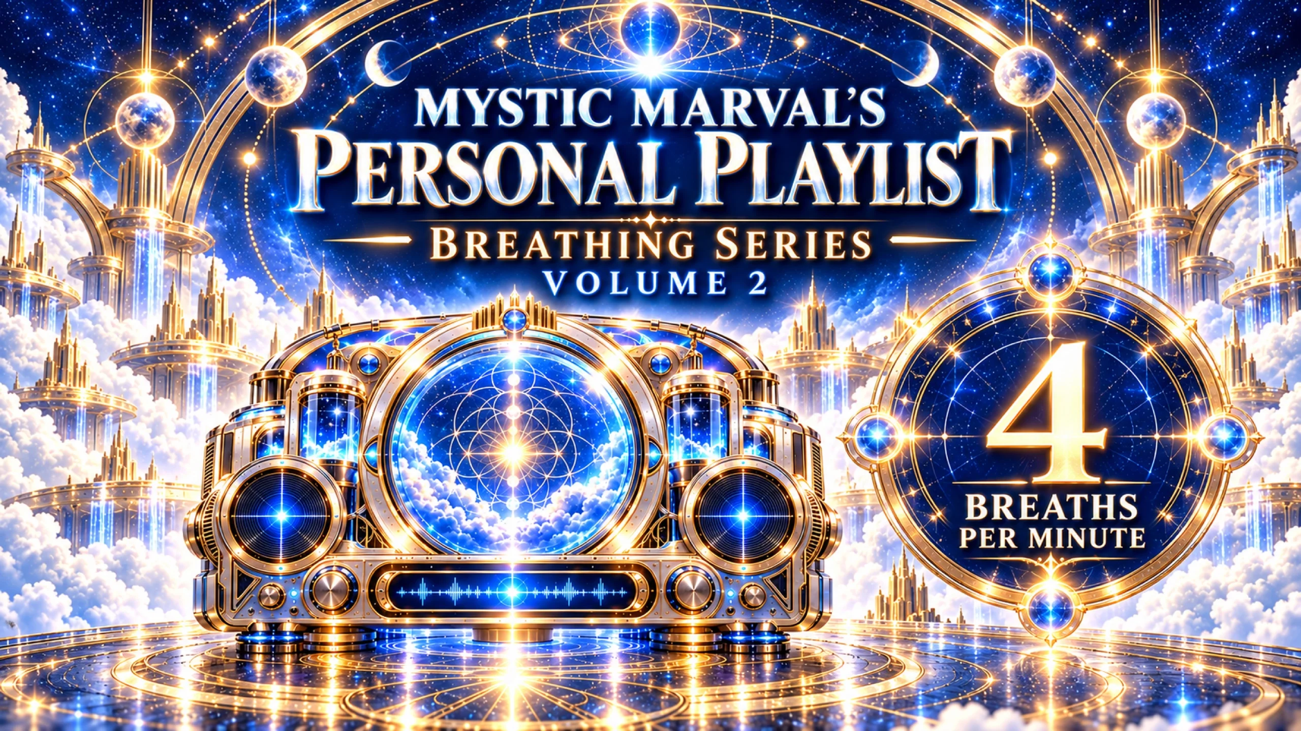 4 Breaths Per Minute | Vol 2, Mystic Marval's Personal Playlist | Breathing Series artwork
