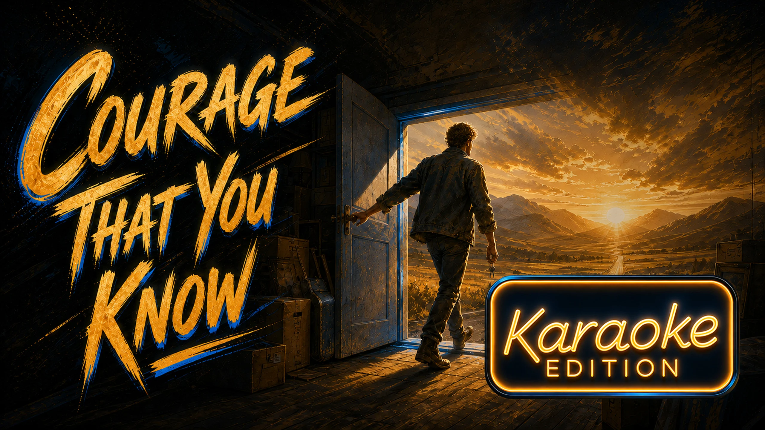 Courage That You Know | Karaoke | Widescreen Version artwork