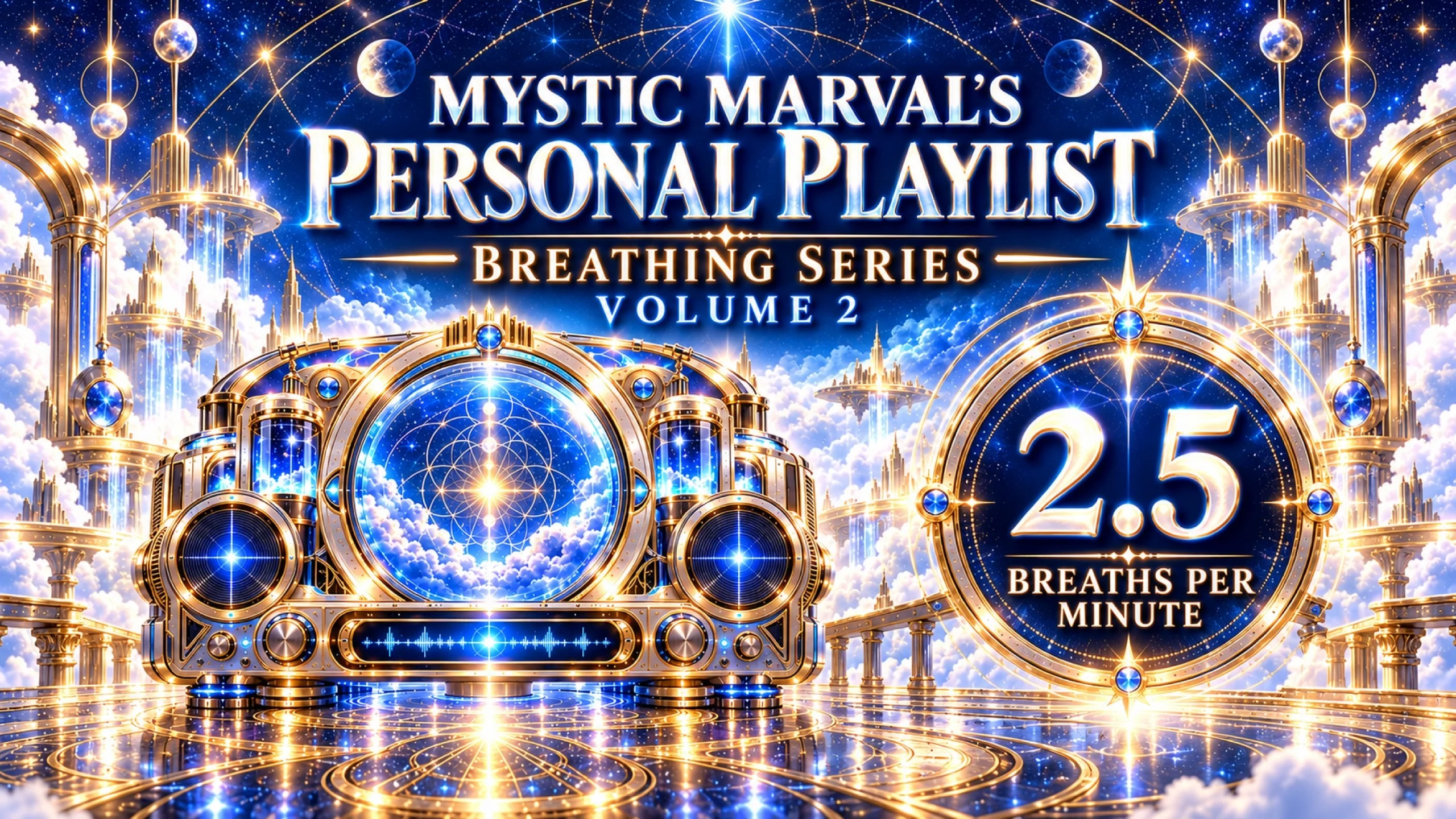 2.5 Breaths Per Minute | Vol 2, Mystic Marval's Personal Playlist | Breathing Series artwork